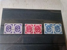 Brd 1951 posthornpaare gebraucht kaufen  Beselich