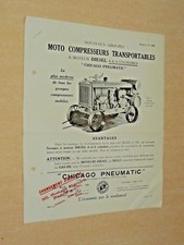 Prospectus chicago pneumatic d'occasion  Cluny