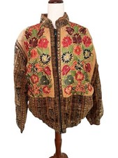 Vtg jacket embroidered for sale  Longview