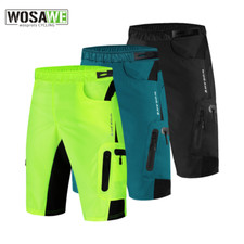 WOSAWE Uomo Pantaloncini da ciclismo imbottito in gel Pantaloni MTB Road Shorts comprar usado  Enviando para Brazil