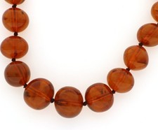 Collana ambra con usato  Napoli