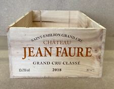 Pudełko na wino 12 szt. Bordeaux Saint Emilion Shabby Regal Wino "Château Jean Faure" na sprzedaż  Wysyłka do Poland