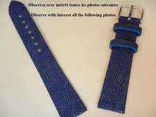 Bracelet galuchat veritable d'occasion  Villeneuve-Loubet
