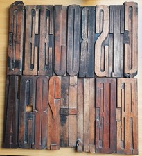 Lot lettres bois d'occasion  Guingamp
