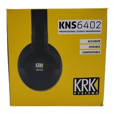Fones de ouvido para estúdio de gravação traseira fechada KRK KNS-6402 - Preto comprar usado  Enviando para Brazil