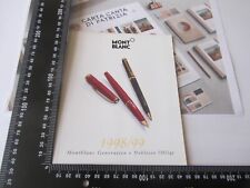 Brochure montblanc generation usato  Verrua Savoia