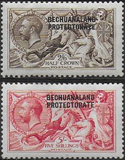 1914 bechuanaland sea usato  Milano