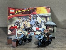 Lego Indiana Jones 7620: Motorcycle Chase 100% completo manual minifigura sem caixa, usado comprar usado  Enviando para Brazil