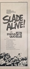 Slade slade alive for sale  NEWCASTLE UPON TYNE