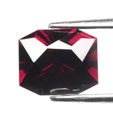 💎 Granada de rodolita roxa rosada natural octógono 2,82 ct - Gema da Tanzânia comprar usado  Enviando para Brazil