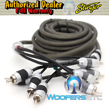 CAIXA ABERTA STINGER SHI4317 17 PÉS 4 CANAIS FIO DE CABO RCA TORCIDO DUPLO comprar usado  Enviando para Brazil