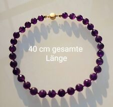 Amethystkette 40cm magnetversc gebraucht kaufen  Dortmund