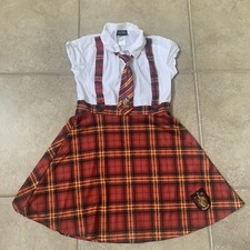 Camisa saia xadrez Harry Potter Grifinória com gravatas infantil GG comprar usado Camisa saia xadrez Harry Potter Grifinória com gravatas infantil GG comprar usado  Enviando para Brazil
