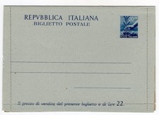 Biglietto postale democratica usato  Crema
