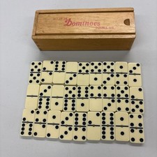 Vintage dominoes double for sale  GLASGOW