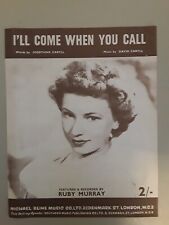 Ruby murray come for sale  CHICHESTER