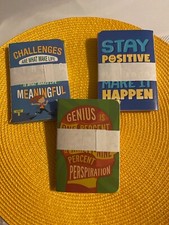 Mini notebooks de bolso ditos positivos sortidos quantidade 15 comprar usado  Enviando para Brazil