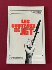Livre couteaux jet d'occasion  Senlis