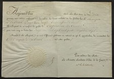 Maréchal SOULT autographe 1815 comprar usado  Enviando para Brazil