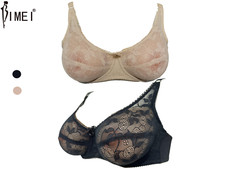 Sutiã BIMEI transparente underwired silicone formas de peito sutiã de bolso crossdresser comprar usado  Enviando para Brazil