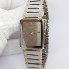Seiko Lasalle masculino combinação quadrado quartzo retangular, usado comprar usado  Enviando para Brazil