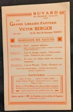 Buvard ancien librairie d'occasion  Montrabé
