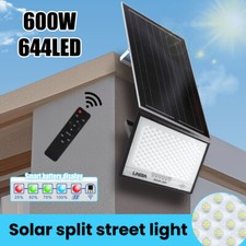 Sensor Focos Lamparas Solar de Calle Para Exterior 1000000LM LED Luz De Pared comprar usado  Enviando para Brazil