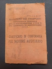 Raro certificato conformità usato  San Costanzo