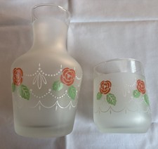 Vintage frosted rose for sale  WOTTON-UNDER-EDGE