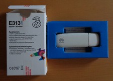 Huawei E3131 - pamięć HSPA+ USB z Simlockiem Trzy (Austria) biała na sprzedaż  Wysyłka do Poland