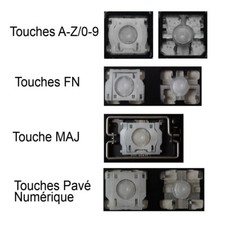 Touche clavier français d'occasion  Plougastel-Daoulas