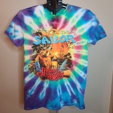 Camiseta 2018 Jimmy Buffet Son Of A Sailor Tour Tie-Dye dupla face tamanho M média comprar usado  Enviando para Brazil