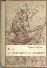 Poesia del quattrocento usato  Italia