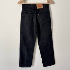 Usado, Jeans vintage laranja aba Levi's anos 90 perna reta jeans preto comprar usado  Enviando para Brazil