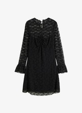 Spitzenkleid schwarz damen gebraucht kaufen  Deutschland