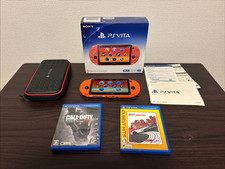 Sony PS Vita PCH-2000ZA24 - Laranja neon na caixa com estojo e 2 jogos  comprar usado  Enviando para Brazil