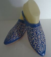Moroccan leather pointed for sale  MANCHESTER