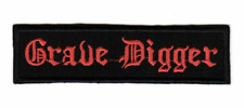 Grave digger embroidered for sale  Shipping to Ireland