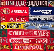 Football scarf bundle for sale  WOLVERHAMPTON
