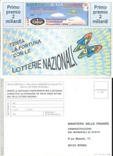 Biglietto lotteria maratona usato  Italia