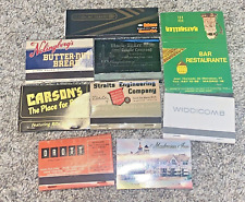 Collectible matchbooks lot for sale  Ann Arbor