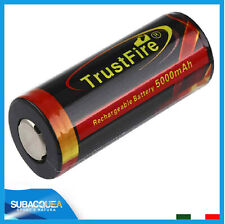 Batteria 26650 ricaricabile usato  Foggia