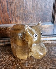Hand blown amber for sale  THATCHAM