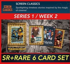 SCREEN CLASSICS SERIES 1/SEMANA 2 SR+R 6 CARTÕES SET-TOPPS MARVEL COLLECT DIGITAL comprar usado  Enviando para Brazil