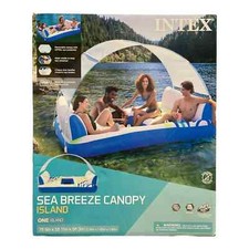 Ilha Intex Sea Breeze com dossel removível, 4 pessoas, capacidade de 880 lb, 57252S comprar usado  Enviando para Brazil