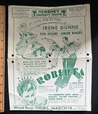 Hershey theatre astaire for sale  Lititz