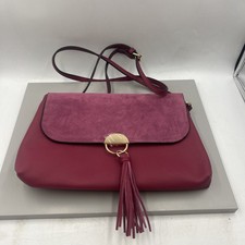 Purple suede leather for sale  BIGGLESWADE