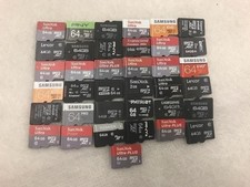 Tarjetas Micro SD - Lote de 25 tarjetas - 64 GB diferentes marcas Samsung, SanDisk, Lexar segunda mano  Embacar hacia Mexico