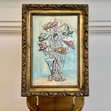 Whimsical vintage watercolor for sale  Farmington
