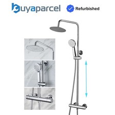 Round chrome thermostatic for sale  UK